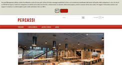 Desktop Screenshot of percassi.com