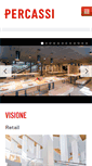 Mobile Screenshot of percassi.com